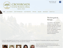 Tablet Screenshot of crossroadscounseling.com