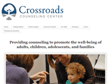 Tablet Screenshot of crossroadscounseling.org